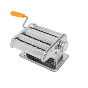 Mașină,aparat de făcut paste sau tăiței de casa,cu reglaj,grosime de 0.1-0.65 cm,9 pozitii,inox,nouă - imagine 4