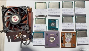 Calculator Procesor Intel Pentium CORE 2DUO si Amd cooler cpu ,schimb si cu piese de strung. - imagine 2