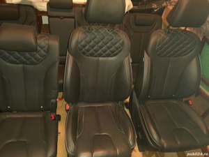 interior piele 7 locuri Hiundai Santa FE an fabricatie 2022  - imagine 4
