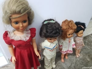 Papusi Romanesti Aradeanca Perioada Comunista anii 50 60 70 80 Jucarii vechi Made in Romania RSR RPR