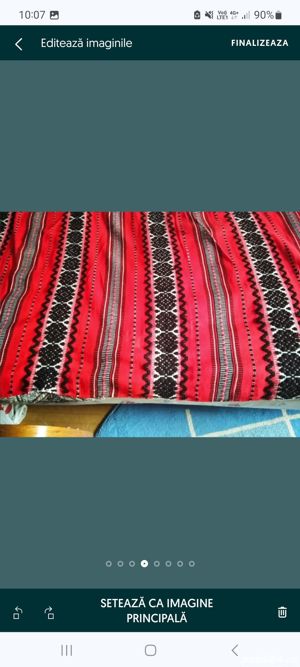 Perne din material plusat, perne puf ,plapuma,patura lana - imagine 8