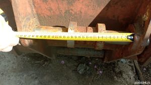 Cupa trapezoidala și cupa excavare 60 cm pentru excavator sau buldoexcavator  - imagine 3