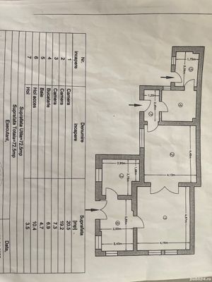 De inchiriat spatiu comercial(casa + teren) - central Pitesti - pretabila sediu firma -  cabinete - imagine 5