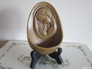 cadou rar Madonna Maria Holy Water vintage pt apa sfintita Germania'60