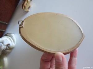 cadou rar Madonna Maria Holy Water vintage pt apa sfintita Germania'60 - imagine 3