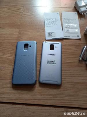 Telefon SAMSUNG GALAXY A6,ca NOU,ambalaj original,incarcator,Husa SILICON,ghid in romana,VIETNAM,LUX - imagine 10
