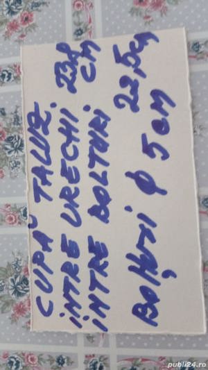 Cupa trapezoidala și cupa excavare 60 cm pentru excavator sau buldoexcavator  - imagine 9