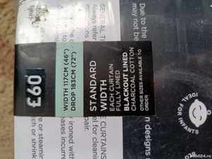 Draperii Intunecate protechtie Solara next blackout thermal eyelet curtains - imagine 5