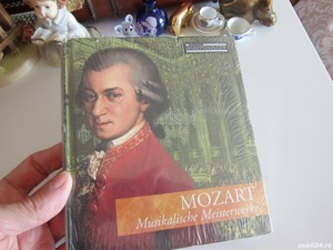 Mozart cd carte "Capodopere muzicale" 2002 Germania sigilat - imagine 3