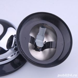 Clopotel pentru receptie hoteluri, baruri, restaurante, material metal inox si plastic, 6 x 10 cm, a - imagine 7