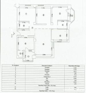 Central (bd. Republicii)  - ap. 5 camere, decomandat, 2 bai - imagine 3