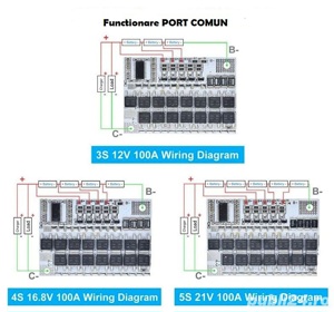 BMS Modul incarcare protectie balans Litiu 3-4-5S 18650 bormasina pret