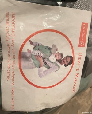 Ham Marsupiu bebe cu scaunel detasabil, Cute4Babies , 0-36 luni