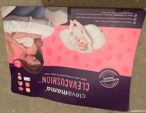 Perna multifunctionala 10 in 1 coral Clevamama