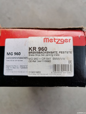 Saboti frana de mâna 2 buc NOI.de Bmw (mai multe modele) - imagine 3