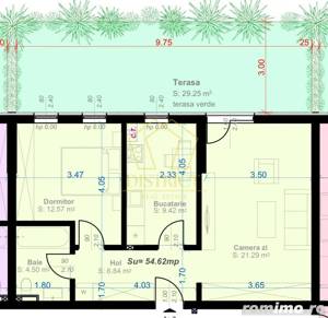 Apartament deosebit cu terasa de 30mp | Aradului | Comision 0% - imagine 6