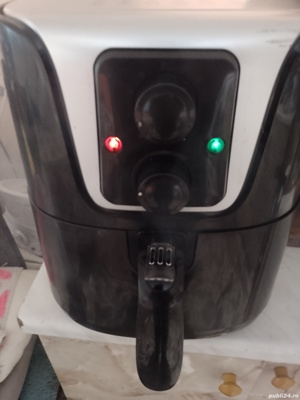 De vînzare Friteuza electrica clasica fără ulei și 100 farfurii hîrtie copt  - imagine 2