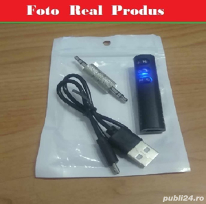 Modul   Kit Receptor audio stereo - Bluetooth 5.1 - Reincarcabil - UK - imagine 2