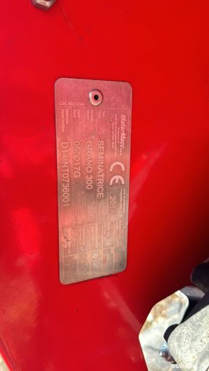 Vand Semanatoare Grano MaterMacc 300 - imagine 5 Vand Semanatoare Grano MaterMacc 300 - imagine 5