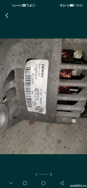 Alternator /bloc lumini/mâner haion fiat  - imagine 6
