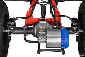 ATV Electric NITRO Eco DustRider XXL 1500W 60V 20Ah cu diferential gri  - imagine 5