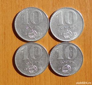 Vând lot 7 monede 10 forinți Ungaria