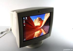 Monitor CRT cu TUB catodic PC Vechi Calculator Monitoare CRT Tub anii 2000 1990 - imagine 2