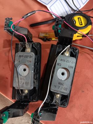 set 2 difuzoare 1-859-227-21 8ohm 10w de pe tv Sony kd-49xe7077