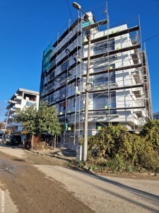 Schela pentru fatade, popi metalici de inchiriat