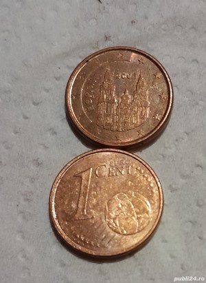 Vand urgent  monede 1 eurocent