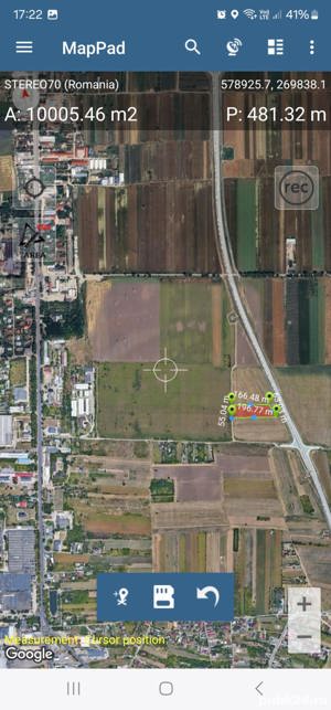 vand teren intravilan DN5D (autostrada nemteasca A5) - imagine 2