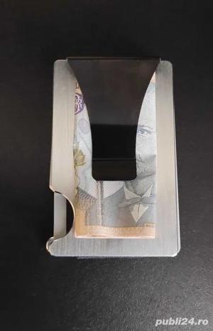 Portcard   portofel minimalist din aluminiu cu protectie RFID - imagine 5