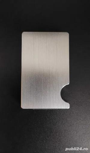 Portcard   portofel minimalist din aluminiu cu protectie RFID - imagine 7