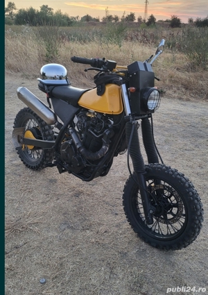 Scrambler cafe racer Suzuki DR 750 - imagine 3