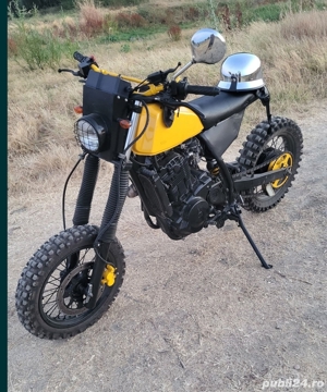 Scrambler cafe racer Suzuki DR 750 - imagine 4