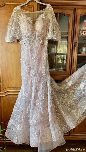Rochie ocazie, deosebita, adusa din Dubai - imagine 2