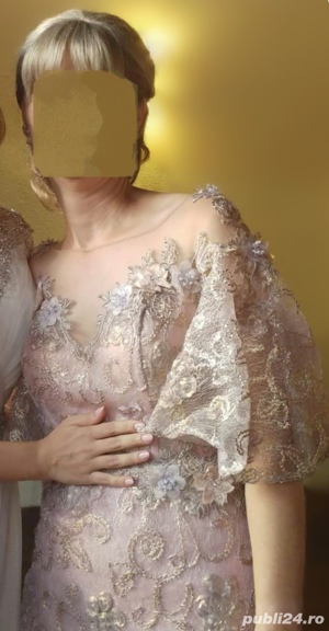 Rochie ocazie, deosebita, adusa din Dubai - imagine 3