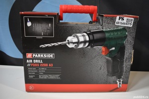 Mașină de găurit pneumatic Parkside PDBS 2200 A3 în carcasă cu accesorii fără cutie