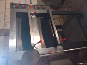 cuptor pizza , aparat de facut granita, 2 mașini de spalat veselă, fripteuza dublă pe uleipe ul