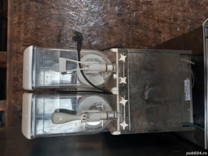 cuptor pizza , aparat de facut granita, 2 mașini de spalat veselă, fripteuza electrica  dublă  - imagine 2