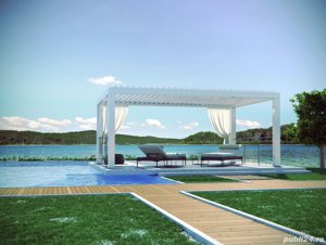 Pergole Bioclimatice ,Pergole Suprem ,Copertine cu Brat Rabatabil  - imagine 2