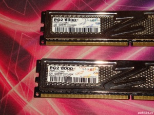 kit memorii ram DDR2 OCZ Platinum 4GB 2x 2GB 1000 Mhz de colectie - imagine 2