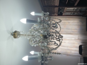 Lustra cristale din 1985, import Cehoslovacia