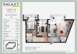 Apartament 3 Camere, Decomandat, Kaufland Binelui, Bld Metalurgiei - imagine 7