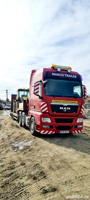 Transport specializat de utilaje   - imagine 4