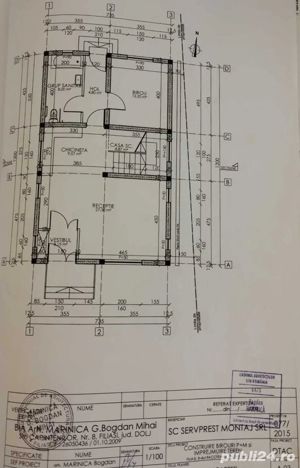 Teren cu construcție neterminată zona Zanzibar - Piscina RGL, Filiași - imagine 2