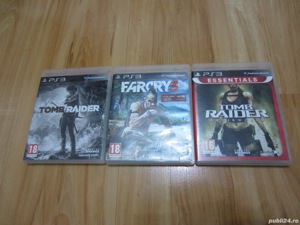 3 Jocuri Ps3 Tomb Raider Underworld,Tomb Raider si Far Cry 3 -ieftine