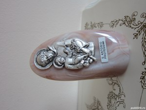 cadou rar Sfantul Anton de Padova cu pruncul Iisus ,fabricat Italia'70 - imagine 3