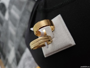 Verighete placate cu aur - imagine 3