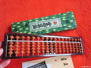 cadou rar  Japonia 1969 Abac original Tomoe Soroban lemn colectie (nou) - imagine 7